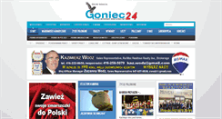 Desktop Screenshot of goniec.net