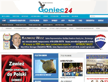 Tablet Screenshot of goniec.net